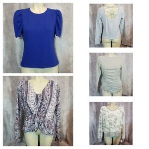 ‎Bundle of 5 Derek Heart Tops NWT